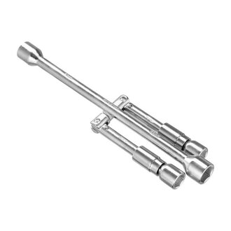 Ключ балонний розкладний 17*19*21*23мм Intertool HT-1596