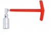 Ключ свечной Т-образный с шарниром 21мм Intertool HT-1721 (фото 2)