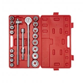 Набор головок и комплектующих, 3/4", 21 ед.. Intertool HT-2221 (фото 1)