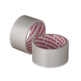Скотч прозорий 48 мм * 25 м * 52 мкм INTERTOOL Intertool KT-0901