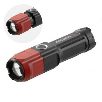 Фонарь ручной мини, 4 режима Intertool LB-0120