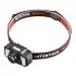 Фонарь налобный аккумуляторный XPE+6SMD+2RED LED, 7 режимов работы, сенсор, STORM INTERTOOL Intertool LB-0311 (фото 3)