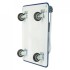 Тележка ручная четырехколесная до 250 кг, 910*610*870, колеса 125 мм. Intertool LT-9054 (фото 6)