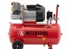 Компрессор 50 л, 4 HP, 3 кВт, 220 В, 10 атм, 420 л/мин, 2 цилиндра. Intertool PT-0007 (фото 1)