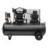 Компресор 100 л, 3 кВт, 380 В, 10 aтм, 500 л/хв., 2 циліндри Intertool PT-0013 (фото 4)