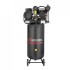 Компрессор 100 л, вертикальный, 3 кВт, 220 В, 10 атм, 500 л/мин. 2 цилиндра Intertool PT-0017 (фото 1)