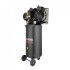 Компрессор 100 л, вертикальный, 3 кВт, 220 В, 10 атм, 500 л/мин. 2 цилиндра Intertool PT-0017 (фото 2)