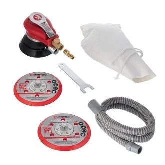 Шліфмашина пневматична ексцентрикова 150 мм INTERTOOL Intertool PT-1007