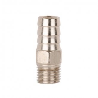 Переходник с наружной резьбой 1/4 на шланг 12 мм Intertool PT-1846