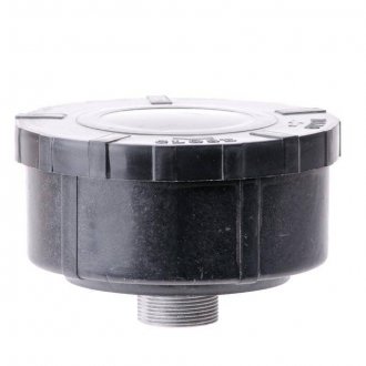 Воздушный фильтр для компрессора, диаметр резьбы М32, пластиковый корпус, сменный бумажный фильтрующий элемент. PT-0040 / 0050 / 0052 Intertool PT-9084