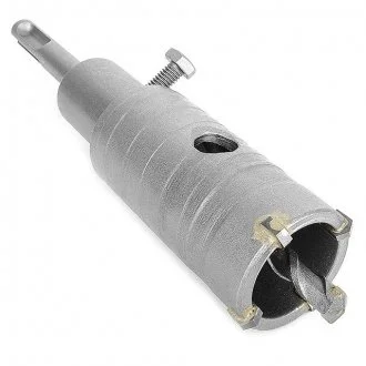 Комплект: Сверло корончатое по бетону 36мм + Переходник SDS Plus 100мм INTERTOOL Intertool SD-7036