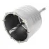 Комплект: Сверло корончатое по бетону 75мм + Переходник SDS Plus 100мм INTERTOOL Intertool SD-7075 (фото 1)