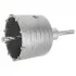 Комплект: Сверло корончатое по бетону 80мм + Переходник SDS Plus 100мм INTERTOOL Intertool SD-7080 (фото 2)