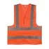 Жилет сигнальний оранжевий XL (60*70 см), 120 гр/м2 INTERTOOL Intertool SP-2028 (фото 1)