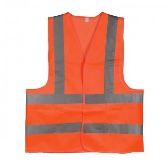 Жилет сигнальний оранжевий XL (60*70 см), 120 гр/м2 INTERTOOL Intertool SP-2028