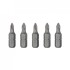 Комплект отверточних насадок PZ1 1/4 &quot;* 25мм, ACR, S2, уп. 5од., STORM Intertool VT-0208 (фото 3)