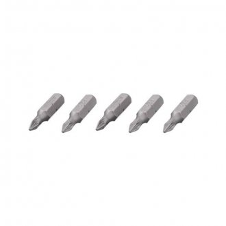 Комплект отверточних насадок PZ1 1/4 "* 25мм, ACR, S2, уп. 5од., STORM Intertool VT-0208