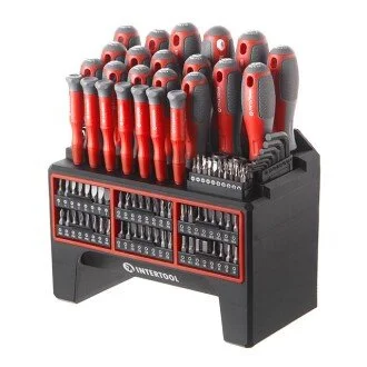 Набор отверток 114 шт., без упаковки Intertool VT-3372