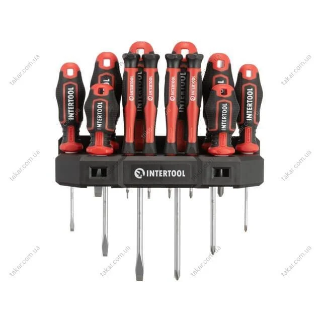 Набор отверток 12 шт., без упаковки Intertool VT-3442 (фото 1)