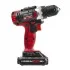 Дриль-шуруповерт акумуляторний Li-Ion 18 В, 25 Nm, 0-400/0-1500 об/хв, 1,3 Аг INTERTOOL Intertool WT-0313 (фото 5)