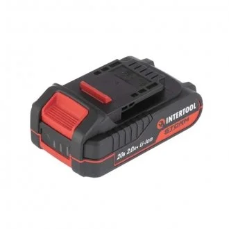 Аккумулятор 20 В, Li-ion, 2.0 Ач, индикатор уровня заряда INTERTOOL Intertool WT-0340