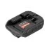 Адаптор для аккумулятора Li-ion 20 В, USB 2A, LED фонарь INTERTOOL Intertool WT-9300 (фото 2)