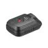 Адаптор для аккумулятора Li-ion 20 В, USB 2A, LED фонарь INTERTOOL Intertool WT-9300 (фото 3)