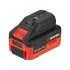 Адаптор для аккумулятора Li-ion 20 В, USB 2A, LED фонарь INTERTOOL Intertool WT-9300 (фото 4)
