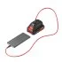 Адаптор для аккумулятора Li-ion 20 В, USB 2A, LED фонарь INTERTOOL Intertool WT-9300 (фото 6)