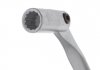 Ключ рожково-накидный шарнирный 8 мм, CrV, покрытие сатин-хром Intertool XT-1408 (фото 3)
