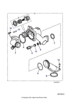 Термостат JAGUAR AJ811788