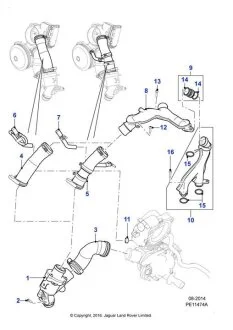 Термостат JAGUAR AJ812976