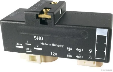 Реле продольный наклон шкворня вентилятора 12V JAKOPARTS 75898967