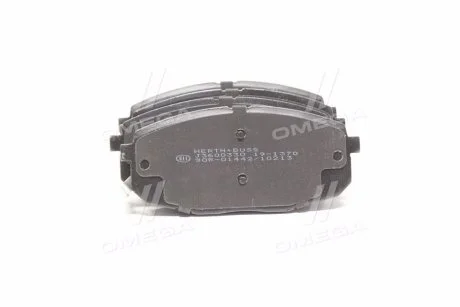 Гальмівні колодки передні дискові JAKOPARTS J3600330