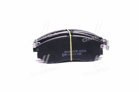 Тормозные колодки передние дисковые JAKOPARTS J3601093