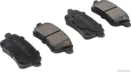 Колодки тормозные дисковые задние Nissan JUKE 19-, Renault SCENIC IV-22 (выр-во) JAKOPARTS J3611054