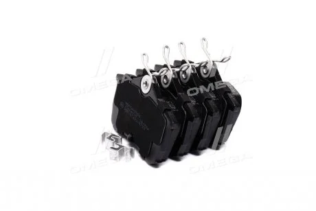 Тормозные колодки задние дисковые JAKOPARTS J3614015