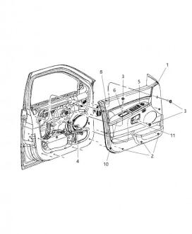 Перемикач JEEP/CHRYSLER/DODGE 68034339AA