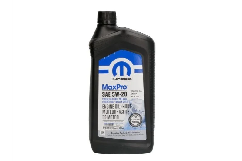 Моторна олива 0,946 л 5W20 Бензиновий, Турбований Напівсинтетична JEEP/CHRYSLER/DODGE 68518202AA (фото 1)