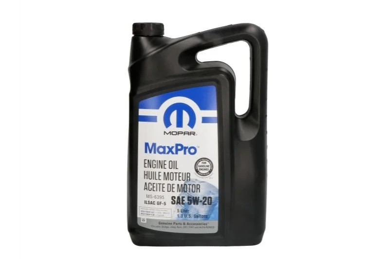 Моторное масло 5 л 5W20 Бензиновый, Турбированный Полусинтетическое JEEP/CHRYSLER/DODGE 68518203AA (фото 1)