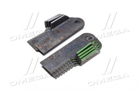 Нож измельчителя зубчатый с лопатками (к-т 8 шт.)) (KXE10255/KXE10304) (JD) JOHN DEERE KXE10363