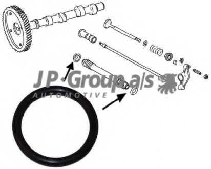 Уплотняющее кольцо JP GROUP 8111001606 (фото 1)