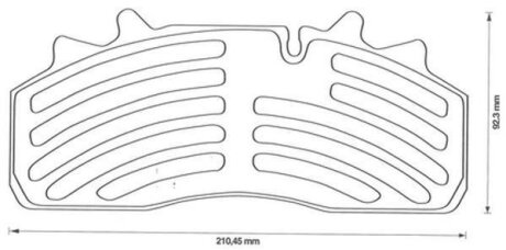 Дискові гальмівні колодки Jurid 2915905390
