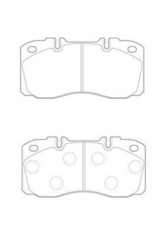 Дискові гальмівні колодки Jurid 2937409560