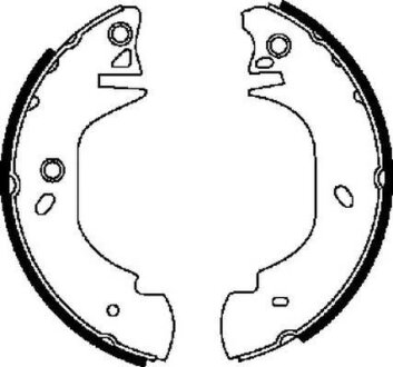 Гальмівні колодки Jurid 362301J