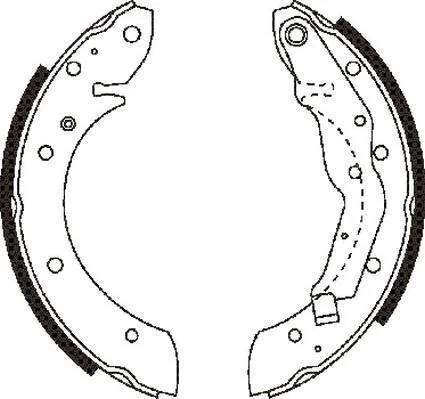 Гальмівні колодки (вир-во) Jurid 362340J (фото 1)