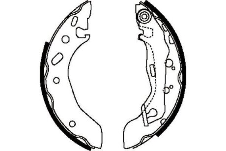 Гальмівні колодки Jurid 362386J