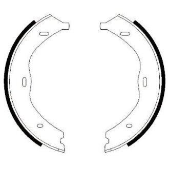 Гальмівні колодки Jurid 362455J