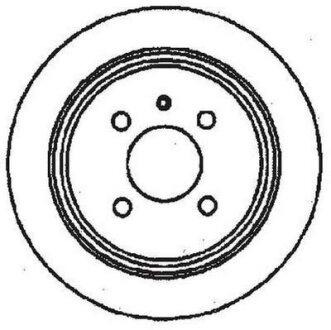 Диск гальмівний (комп. 2шт.) Jurid 561132JC