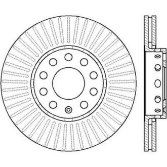 Диск гальмівний (комп. 2шт.) Jurid 561548JC
